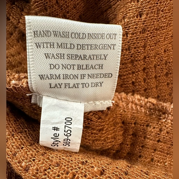 NWT Bobi Los Angeles x Revolve Hi-lo Cowl Neck Sweater Size Medium - Picture 6 of 7